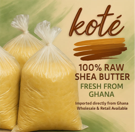 Raw unrefined African Shea Butter