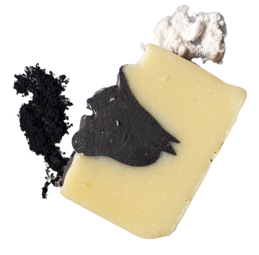 Acne soap with sea moss