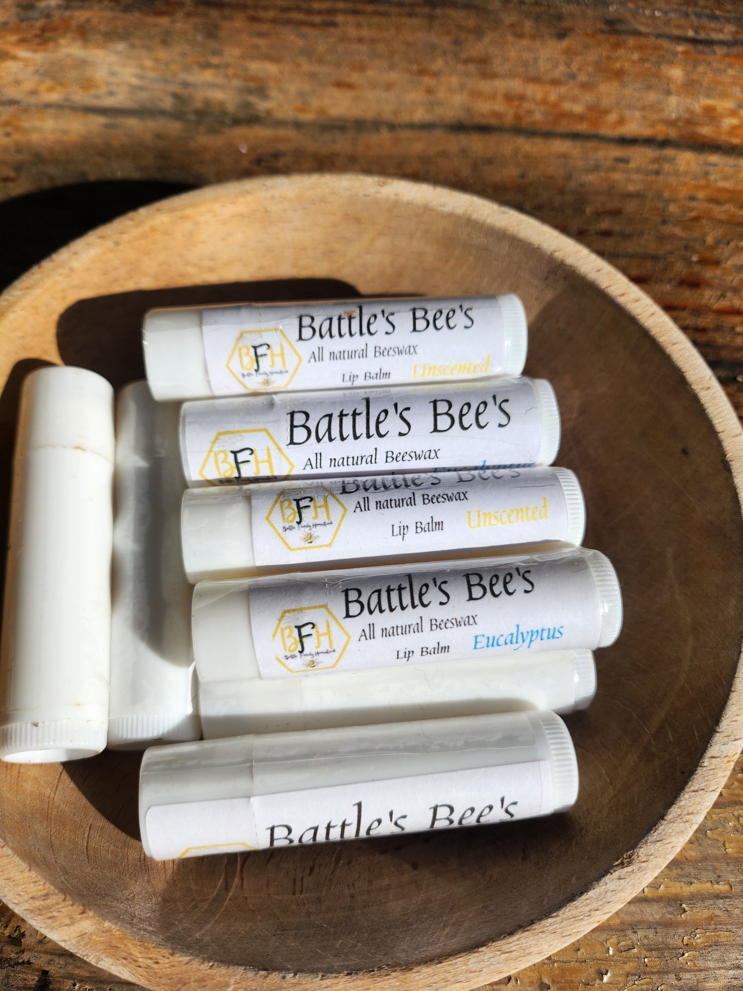 All Natural Beeswax Chapstick