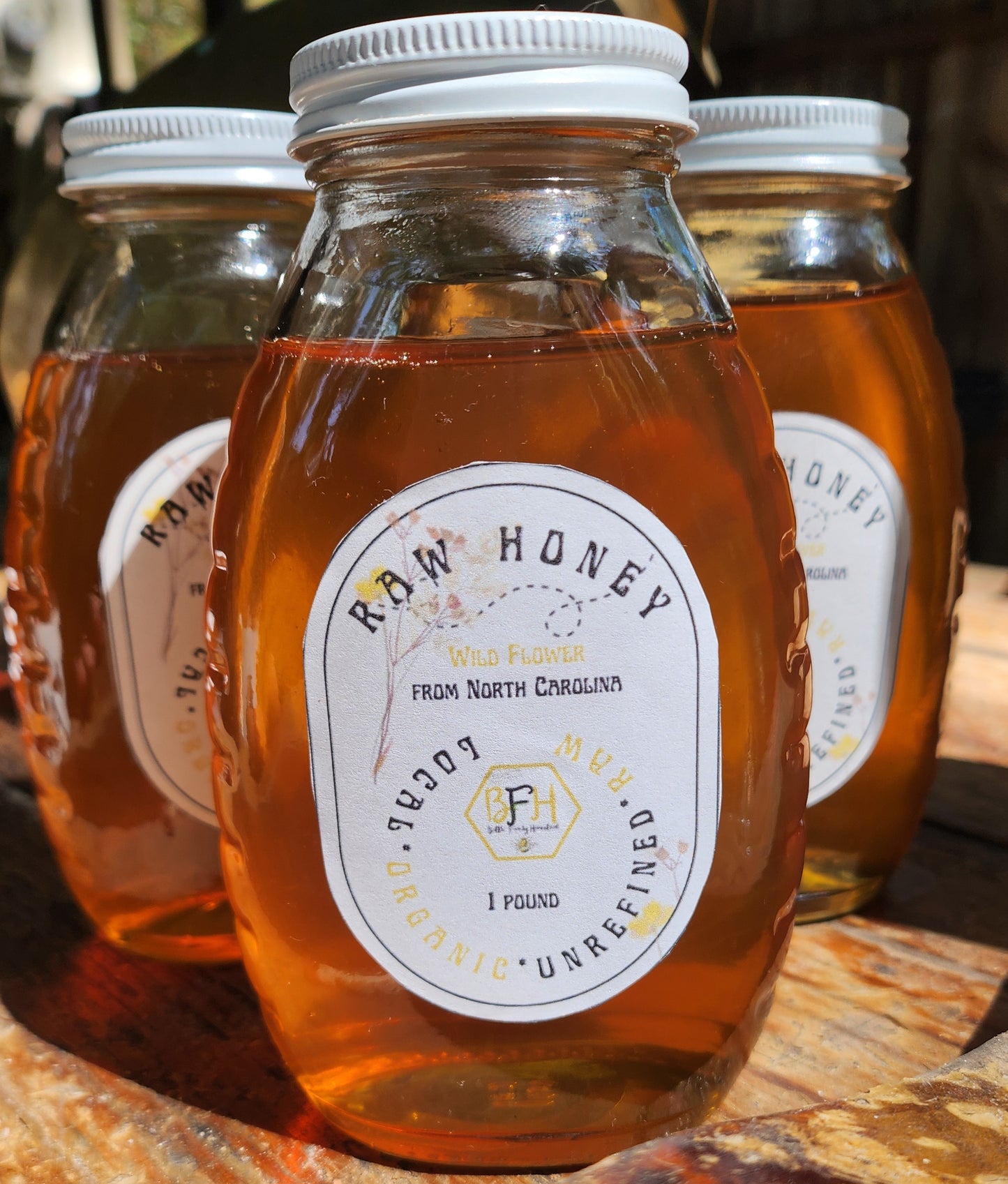 Raw unrefined Honey
