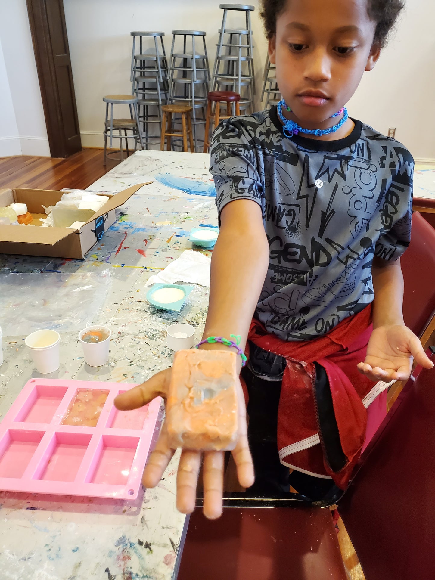 Family Melt & Pour Soap Making Workshop (all ages) 15 people